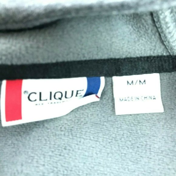 Clique Amazon Full Zip Hoodie Hooded Fleece Medium - Picture 5 of 7